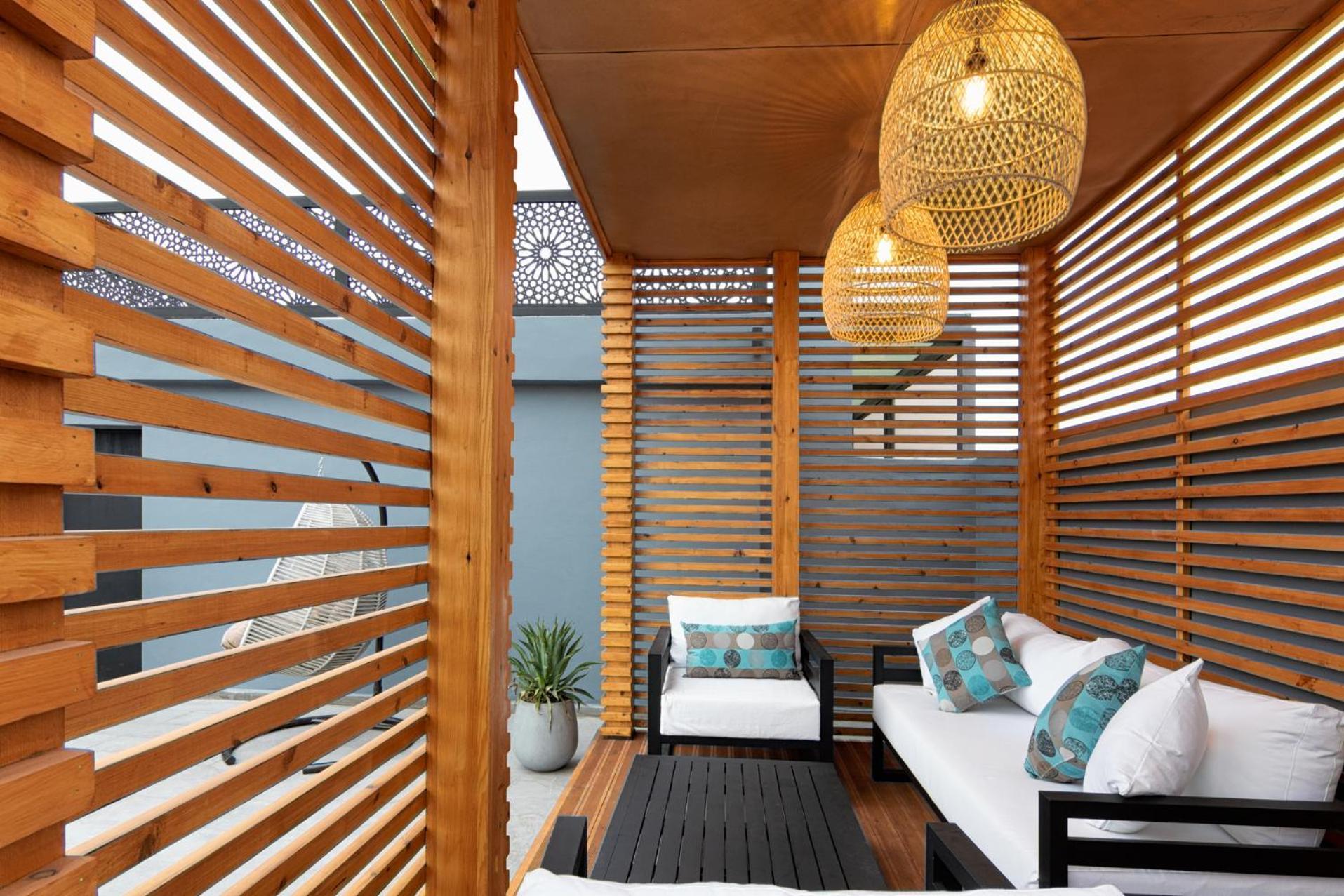 Rooftop Pool, Bright & Cozy Apartment In City Center Marrakesh Bagian luar foto